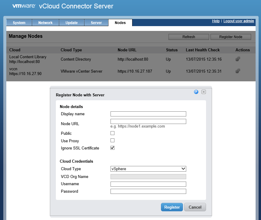 vCloud-Connector-Server-Node1