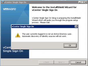 vSphere51-vCenterSSO-DomainUser