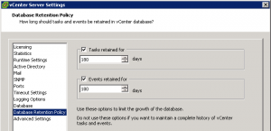 vCenter-Retention