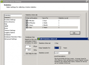 vCenter-Statistics