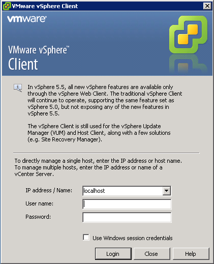 vSphereClient5.5