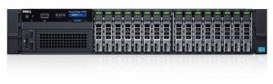 Dell PowerEdge R730 rack server configured with 2.5-inch drives.