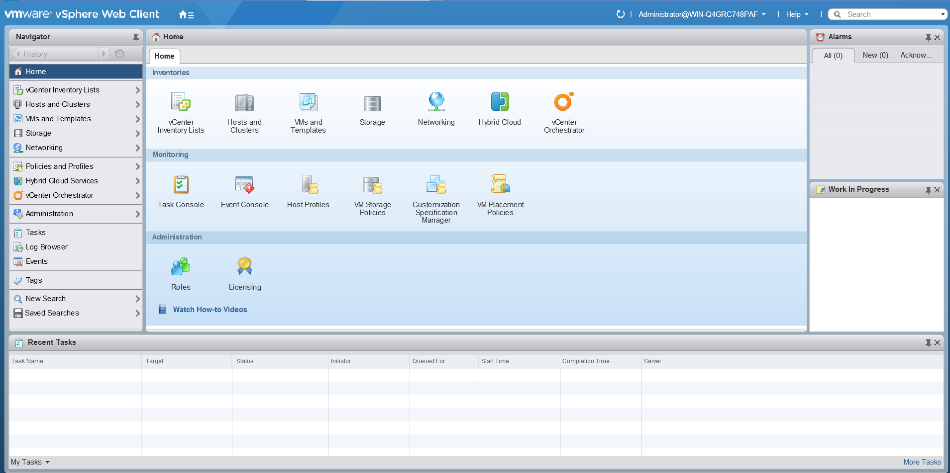 vmware vsphere client