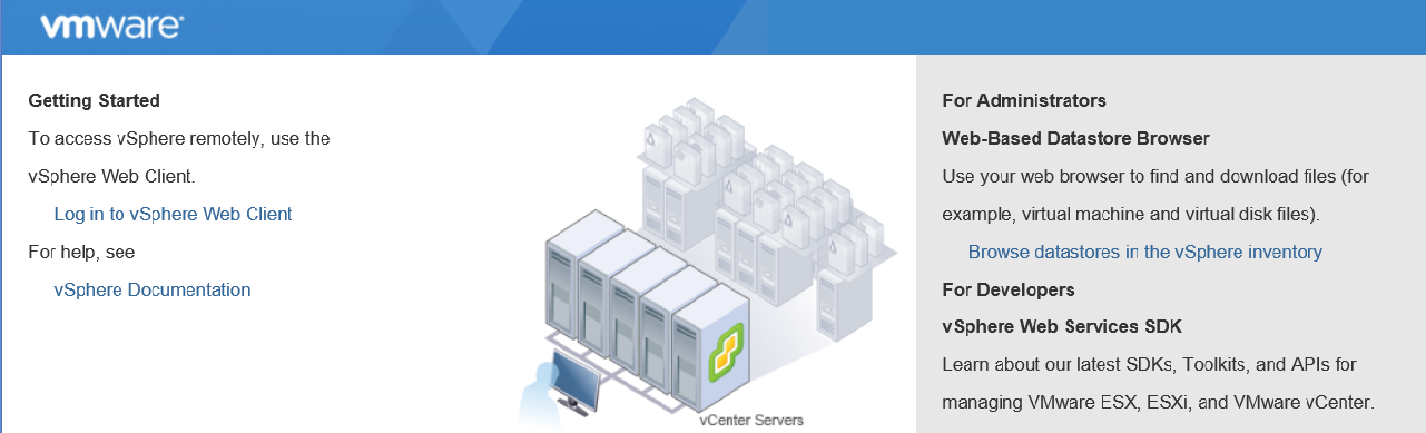 vcenter client download