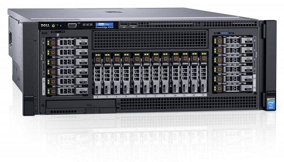 Dell PowerEdge R930 4 socket 4U rack server rack server with 8 PCIe (Peripheral Component Interconnect Express) expansion bus.
