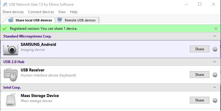 usb network gate 7