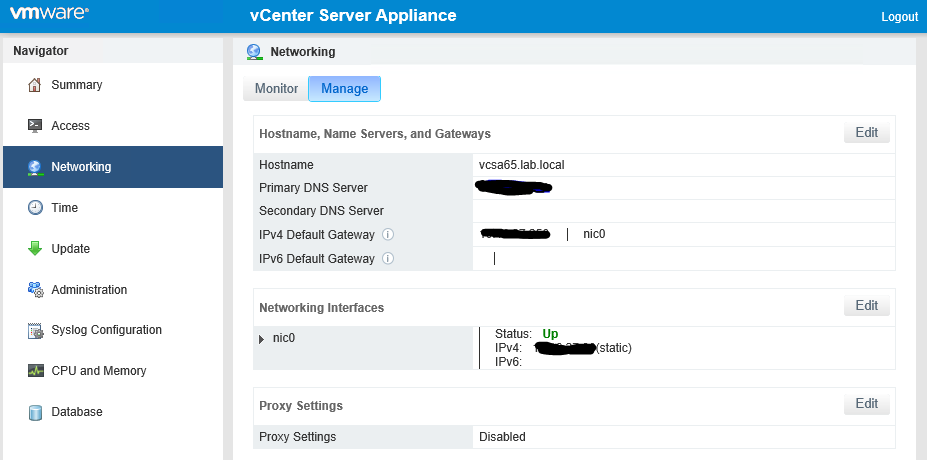 vsan test fails vcenter 6.5