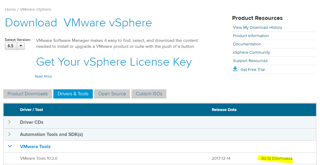 Vmware tools