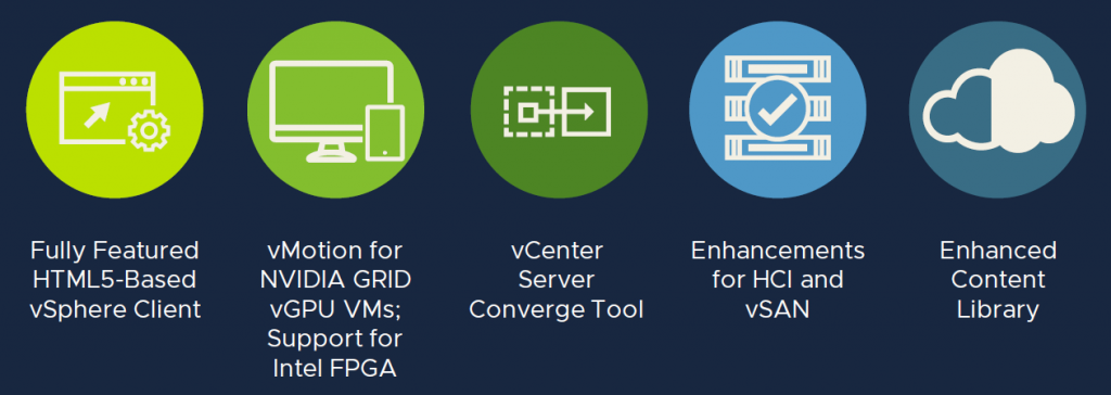 vmware esxi 6.7 vs 6.5