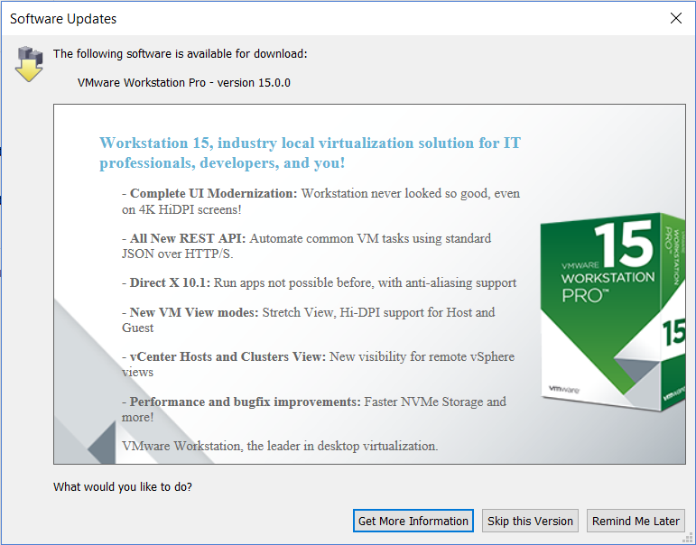 vmware workstation player 12 intercambios