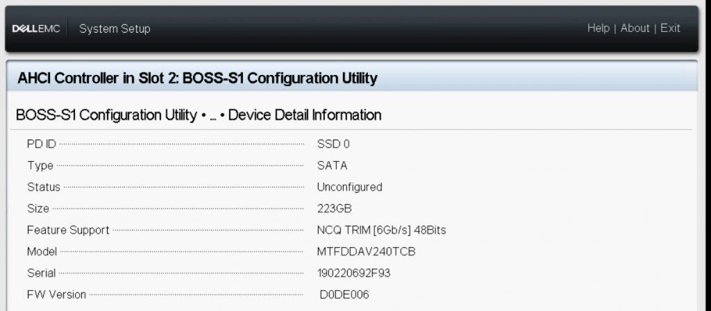 Dell 240GB SSD M.2 SATA 6Gbps Drive - BOSS