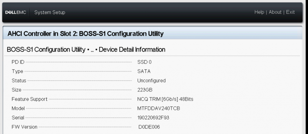 Dell 240Go SSD M.2 SATA 6Gbit/s Disque - BOSS