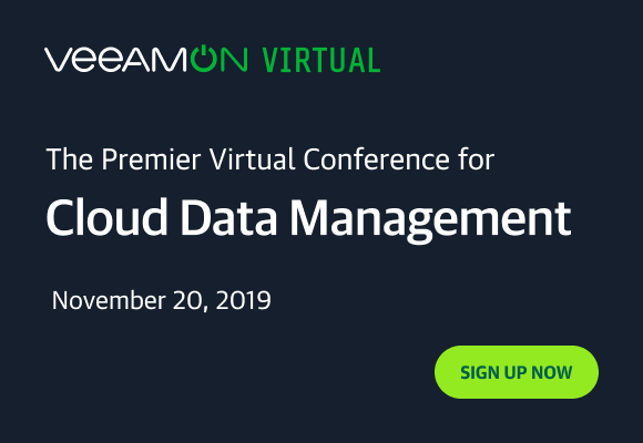 VeeamON Virtual 2019 - vInfrastructure Blog