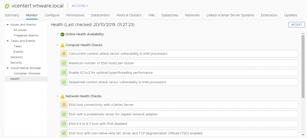 performance tune vmware esxi 6.7